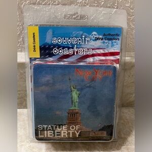 New York City Statue of Liberty Coasters Set of 12